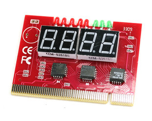 紅板4位主板診斷卡 電腦維修中的得力助手